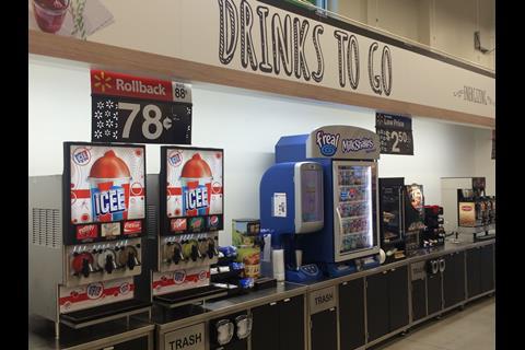 Walmart Neighborhood Market drinks to go
